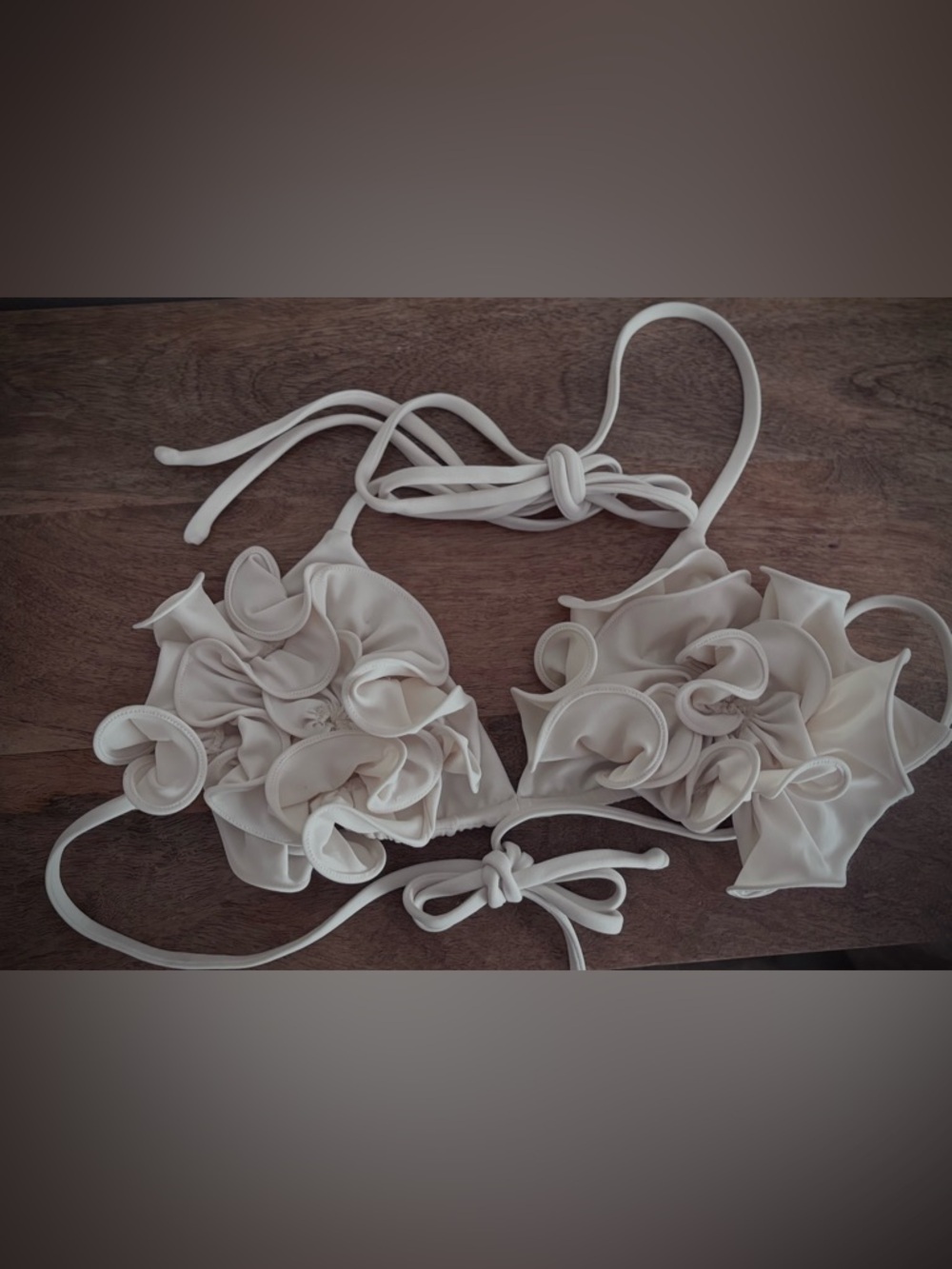 Belle Anna Flora Bikini Top ✨